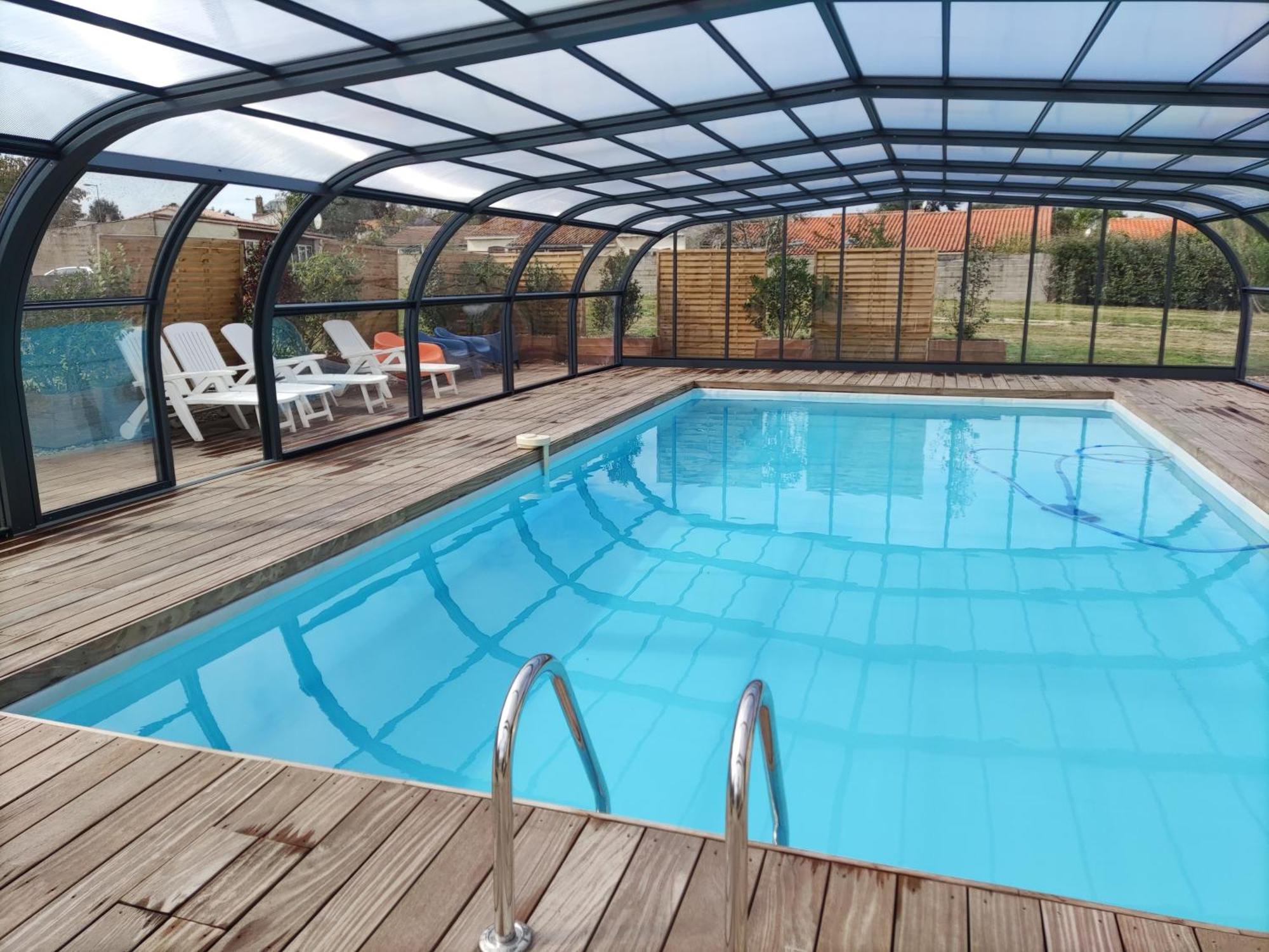 Maison Avec Piscine Privee, Proche Plage Avrillé Exterior foto