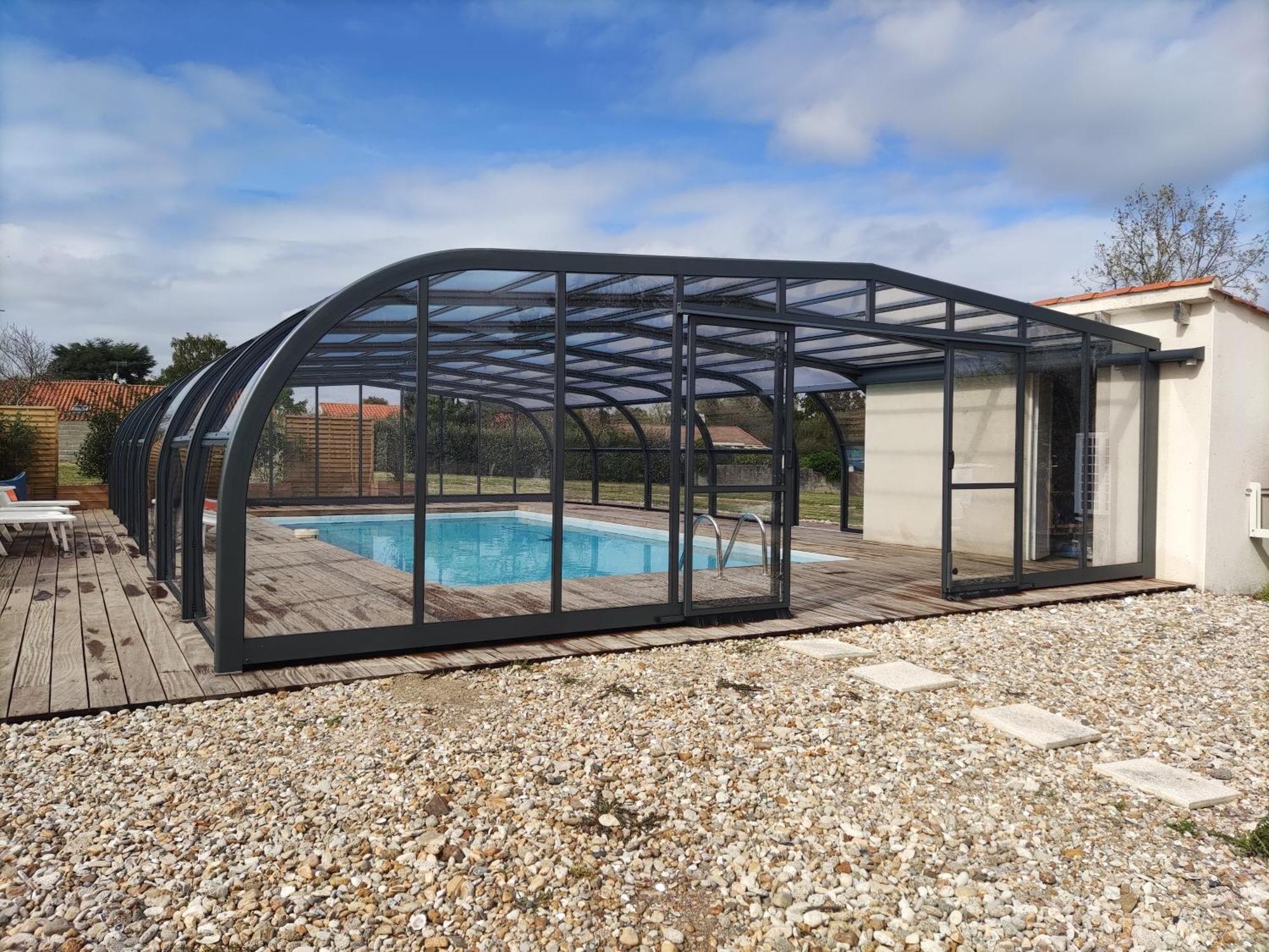 Maison Avec Piscine Privee, Proche Plage Avrillé Exterior foto