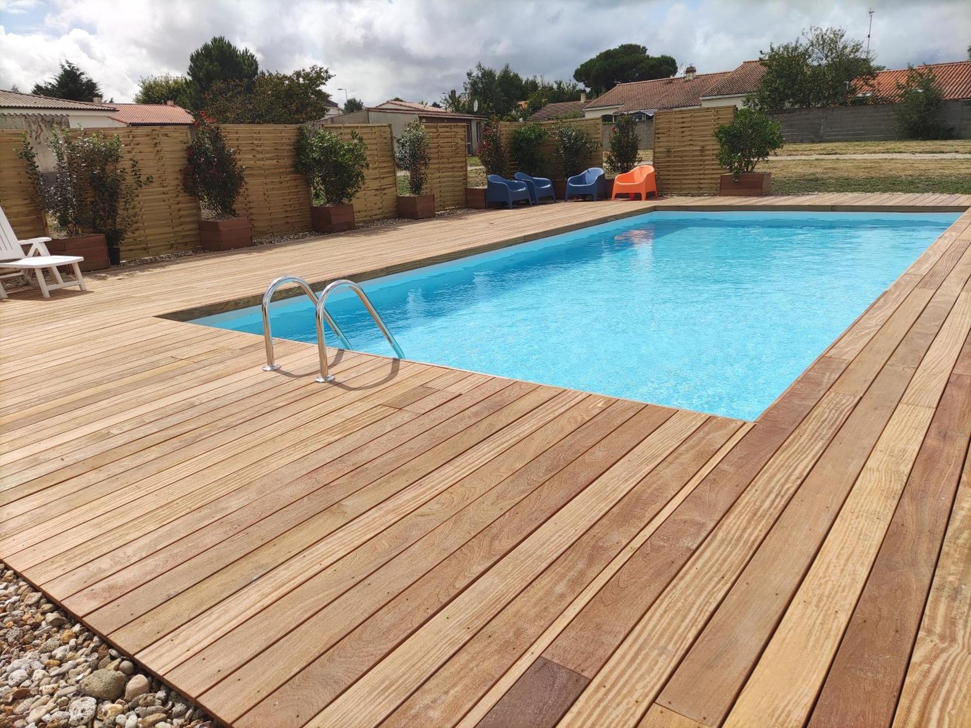 Maison Avec Piscine Privee, Proche Plage Avrillé Exterior foto